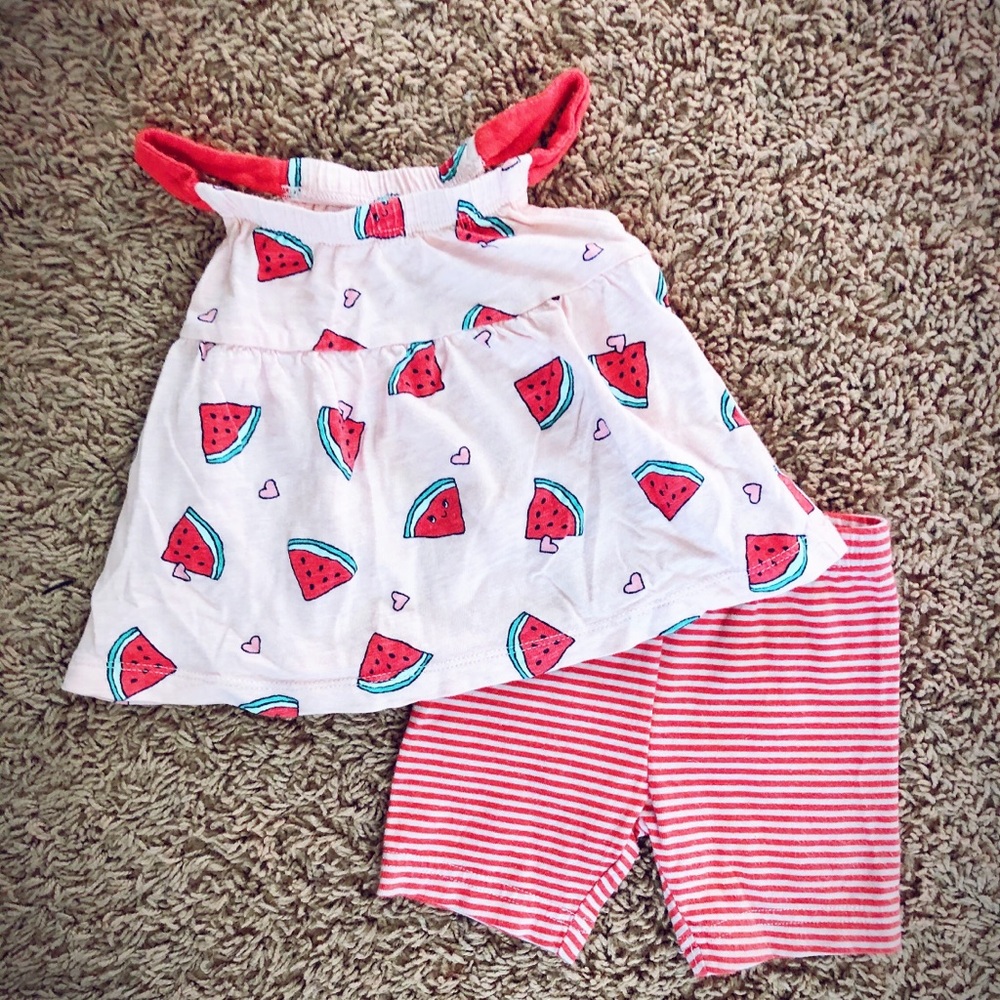 Watermelon summer outfit